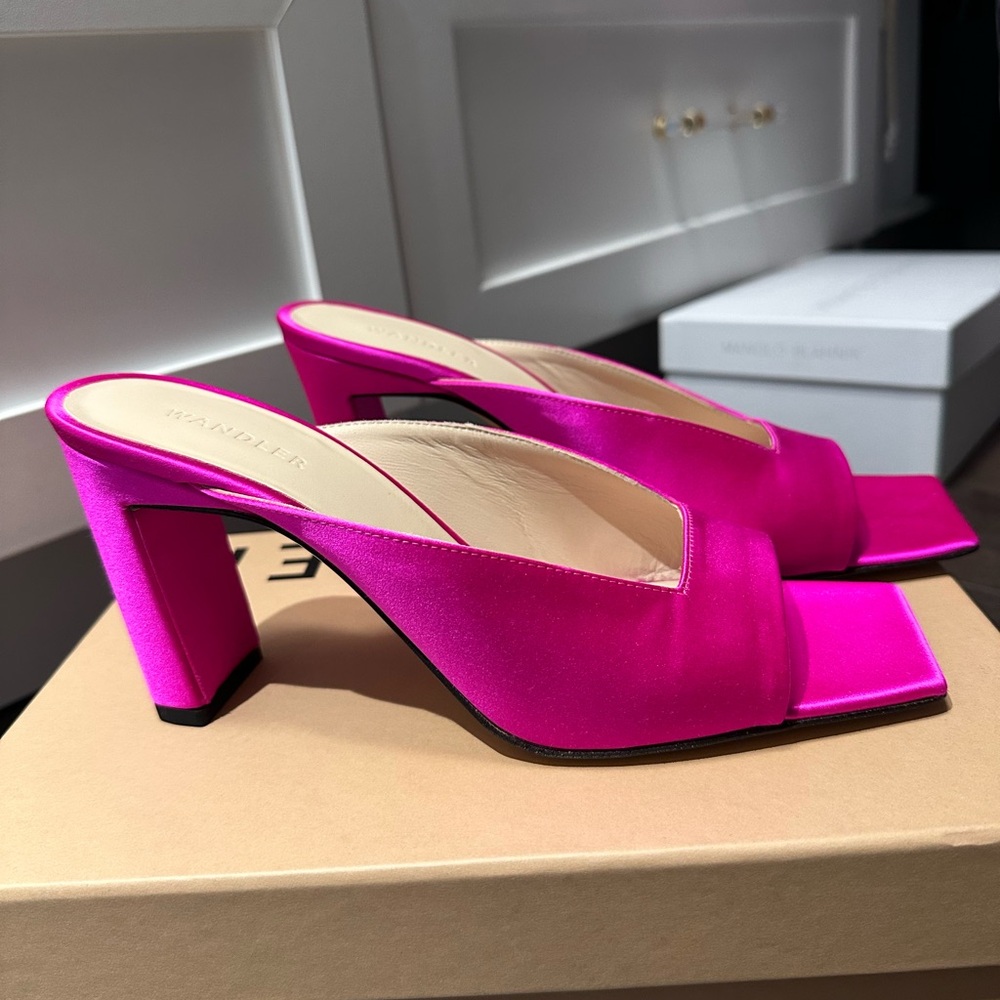 NEW Wandler Isa Sandal - Candy Satin